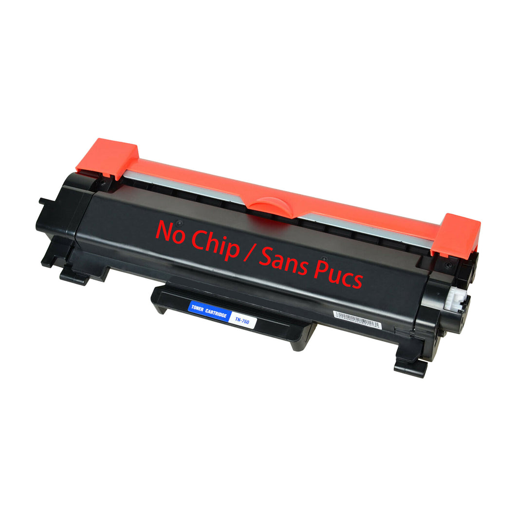 Brother TN730 Black Toner Cartridge, Compatible - No Chip